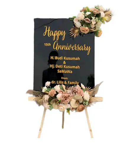 Papan Bunga Akrilik Girimulyo